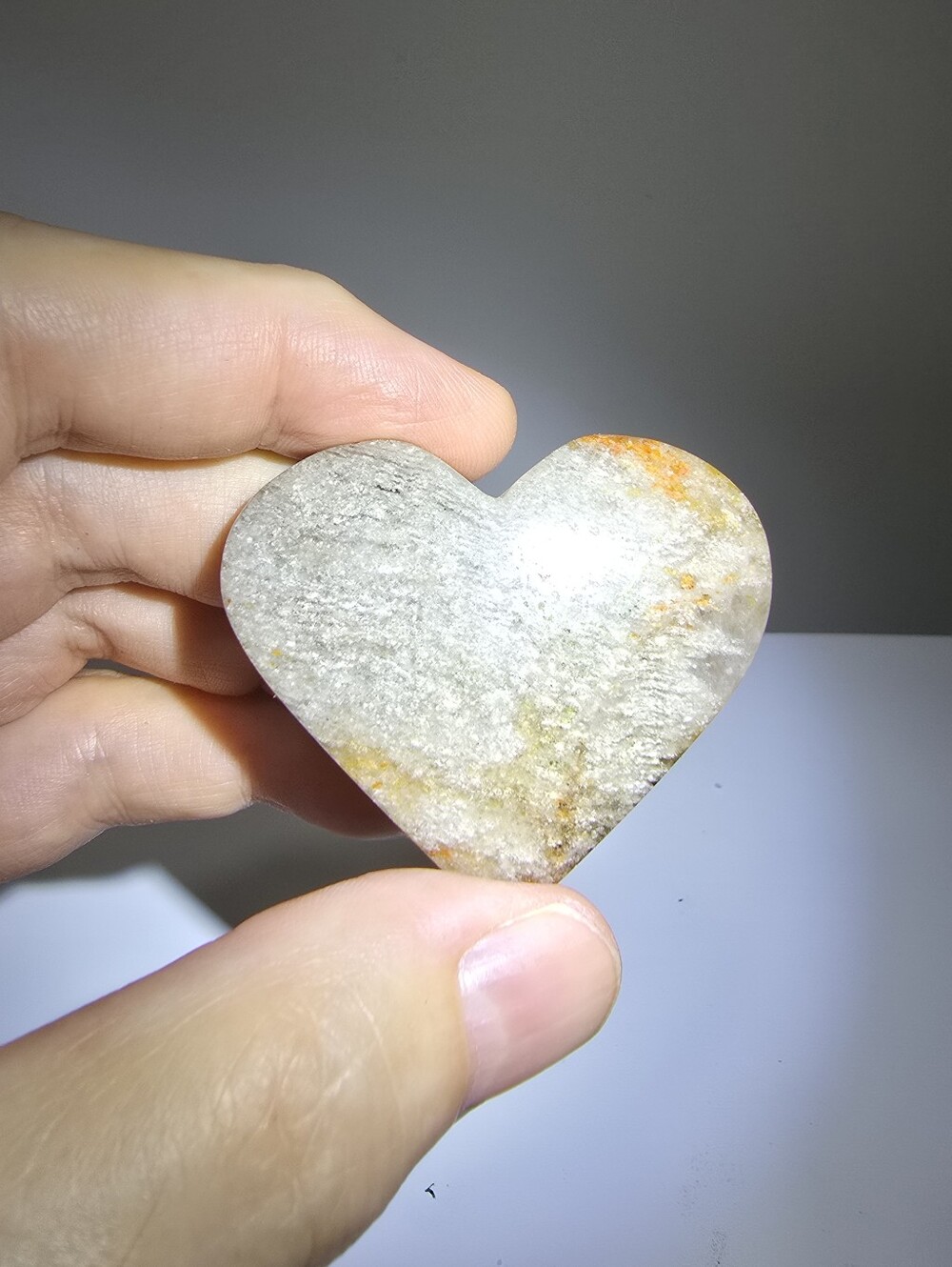 Thousand Layer Crystal Garden Quartz Palmstone #A